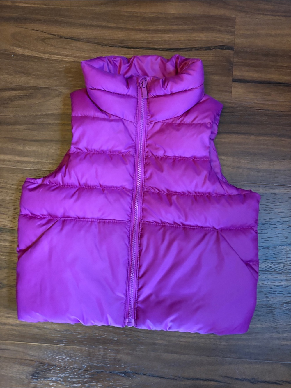 all in motion Bright Fuchsia Puffer Vest